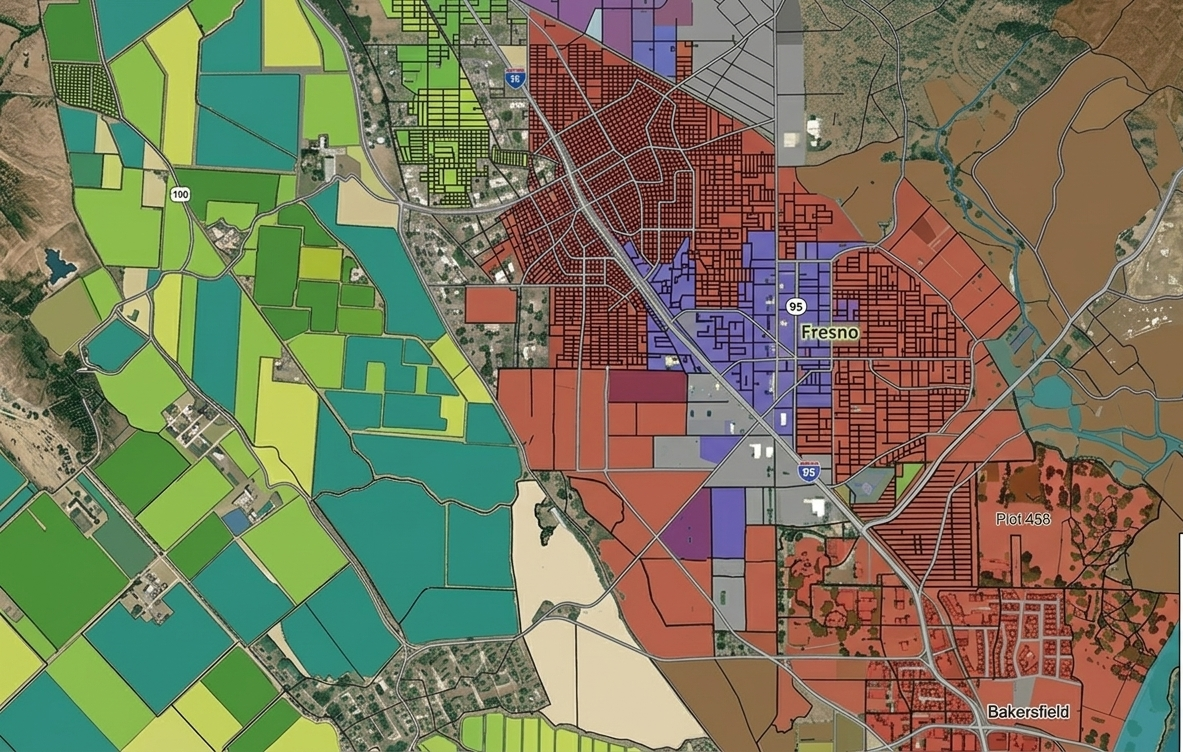 Land parcel digitization from satellite imagery for cadastral mapping - GIS Vantage Group